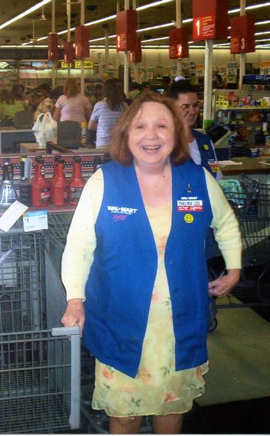 Betty Lynn at Walmart in Marshfield