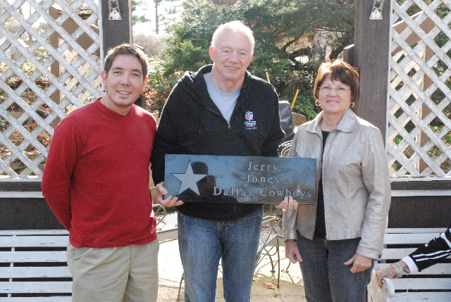 Jerry Jones Star on the Walk of Fame